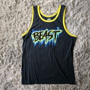 Men's Beast Graphic Tank Top - Size Large